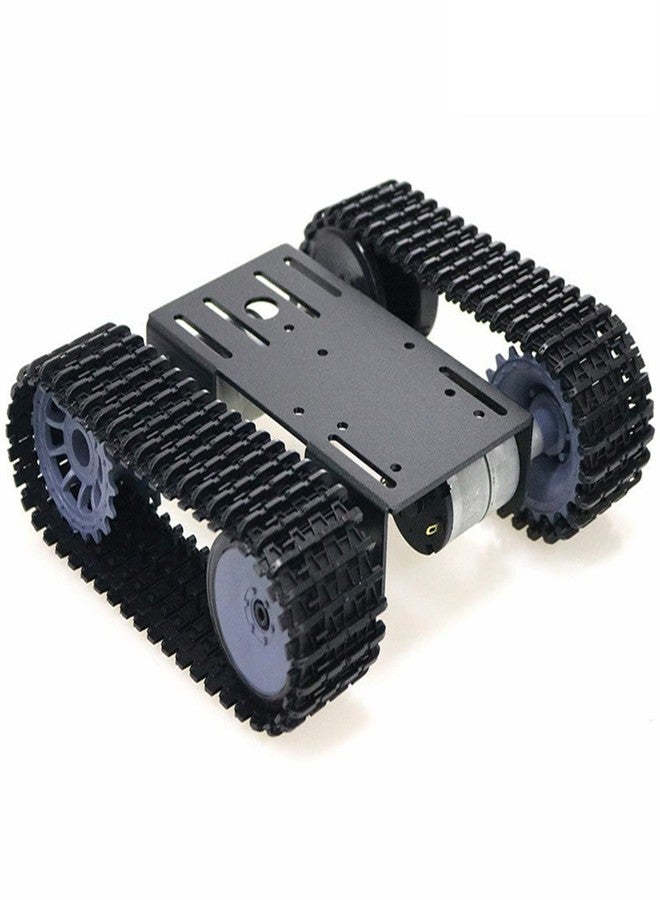 SmaringWing Professional DIY Tracked Robot Chassis Smart Tank Car Platform Kit with 2pcs High Torque DC Motors, Caterpillar Robotic Crawler Sciences Eduactional Model for Arduino Raspberry Pi STEAM - Image 1